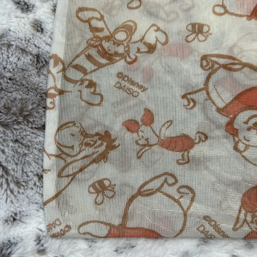 Disney Winnie the Pooh mesh laundry bag OS baby boys girls infant nursery